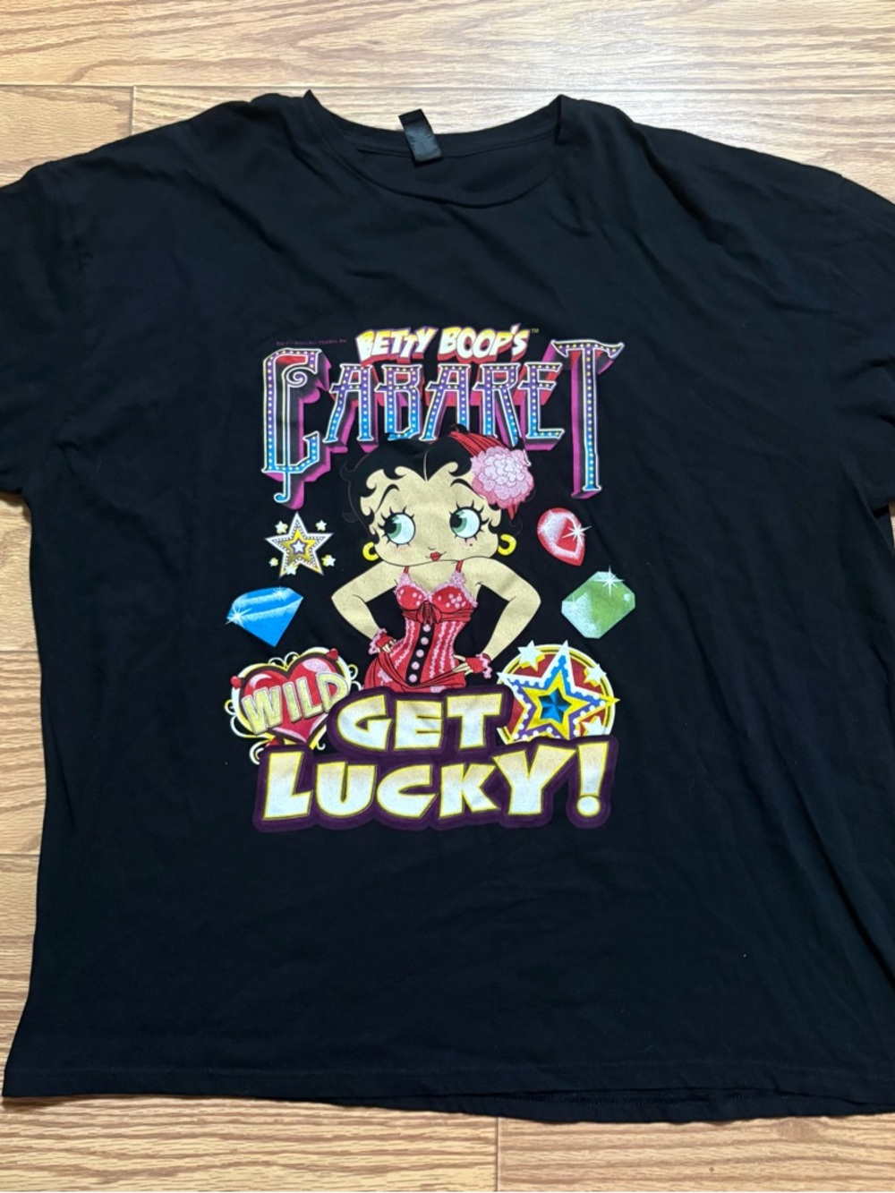 Betty Boop Cabaret Arrow Casino Shirt 3XL